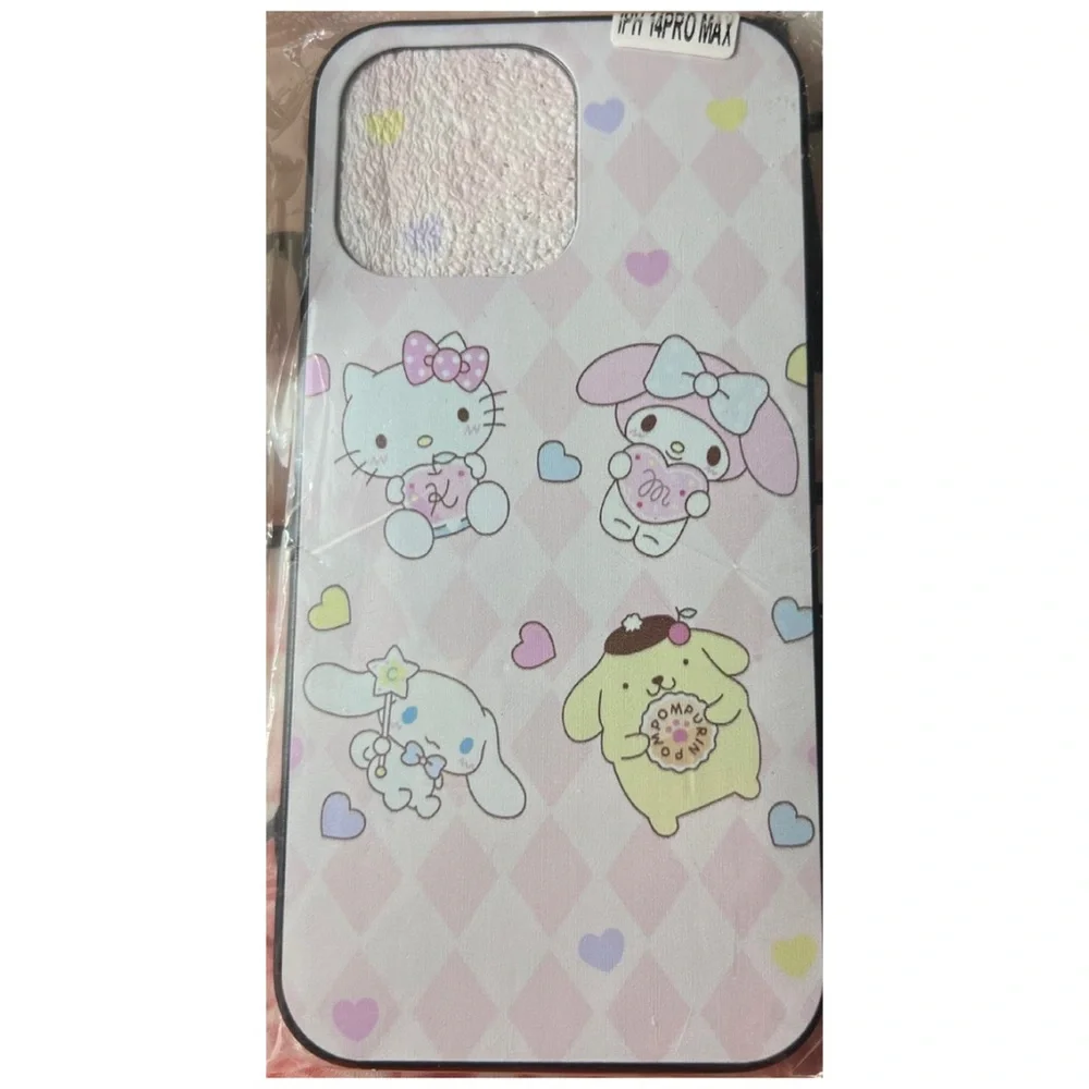 Hello Kitty Sanrio pastel phone case IPhone 14 Pro Max cute kawaii colorful